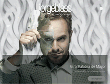 Tablet Screenshot of jorgeblass.com